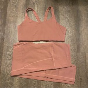 Girlfriend Collective: Lou Bra + High Rise Leggings Medium
